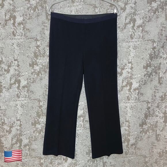Lafayette 148 Houston Pull On Ankle Pants in Black - Picture 1 of 4